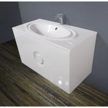 Тумба Bianco Lucido 100 см BelBagno Onda ONDA-1000-2C-SO-BL