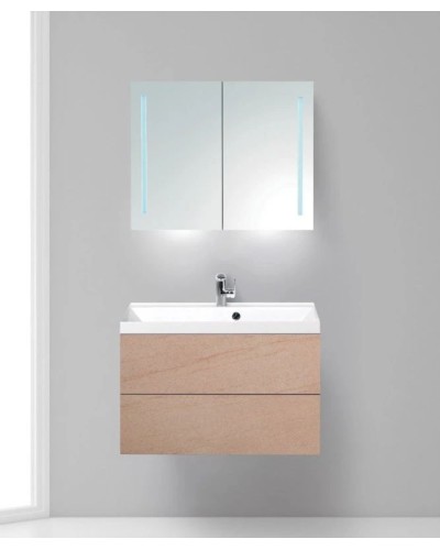 Тумба Rosso Basalto 80 см BelBagno Regina REGINA-800-2C-SO-RB-BLUM