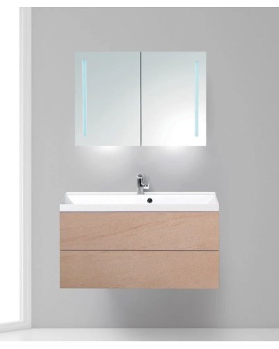Тумба Rosso Basalto 100 см BelBagno Regina REGINA-1000-2C-SO-RB-BLUM