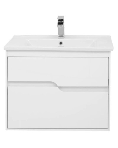 Тумба белый глянец 72 см Aquanet Модена 00198486