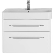 Тумба белый глянец 78,7 см Aquanet Виченца 00196963