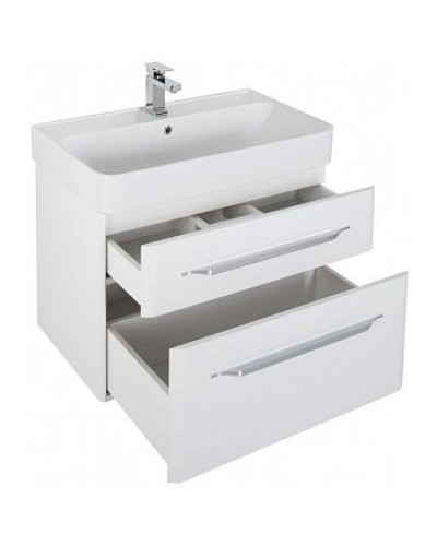 Тумба белый глянец 78,7 см Aquanet Виченца 00196963