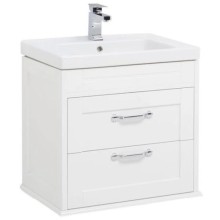 Тумба белый глянец 66,2 см Aquanet Денвер 00199210