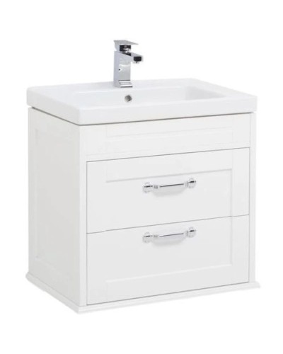 Тумба белый глянец 66,2 см Aquanet Денвер 00199210