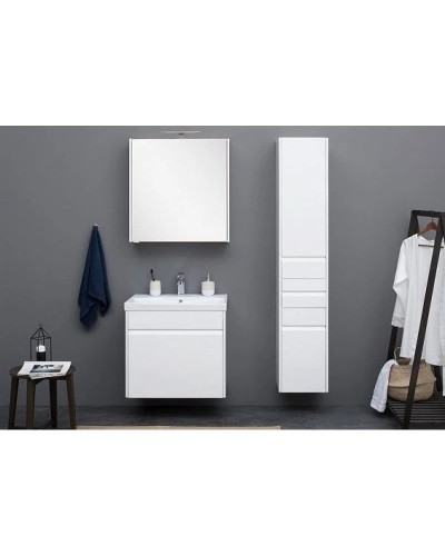 Тумба белый глянец 69 см Aquanet Палермо 00203938