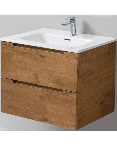 Тумба под раковину BelBagno Etna 60 ETNA-600-2C-SO-RN-P подвесная Rovere Nature