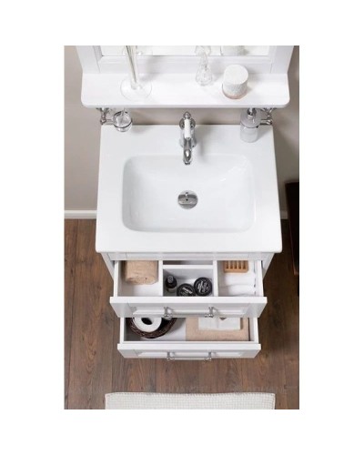 Тумба белый ясень 60,2 см Aquanet Бостон 00206550