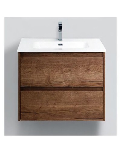 Тумба под раковину BelBagno Kraft 60 KRAFT-600-2C-SO-RT подвесная Rovere Tabacco