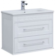 Тумба белый ясень 77 см Aquanet Бостон 00206551