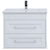 Тумба белый ясень 77 см Aquanet Бостон 00206551