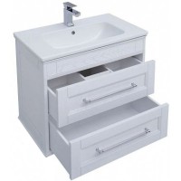 Тумба белый ясень 77 см Aquanet Бостон 00206551