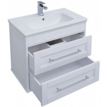 Тумба белый ясень 77 см Aquanet Бостон 00206551