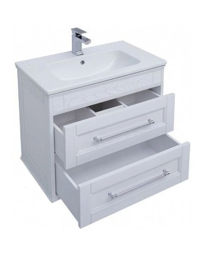 Тумба белый ясень 77 см Aquanet Бостон 00206551