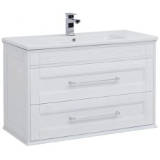 Тумба белый ясень 99,6 см Aquanet Бостон 00206549