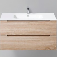 Тумба под раковину BelBagno Etna 90 ETNA-900-2C-SO-WO-P подвесная Rovere Bianco