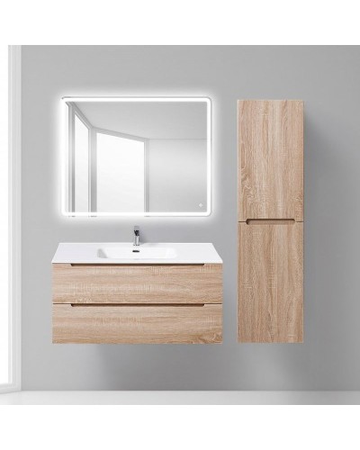 Тумба под раковину BelBagno Etna 100 ETNA-1000-2C-SO-WO-P подвесная Rovere Bianco