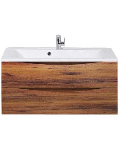 Тумба под раковину BelBagno Marino 100 MARINO-1000-2C-SO-RC-P подвесная Rovere Ciliegio