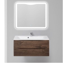 Тумба под раковину BelBagno Marino 100 MARINO-1000-2C-SO-RW-P подвесная Rovere Moro