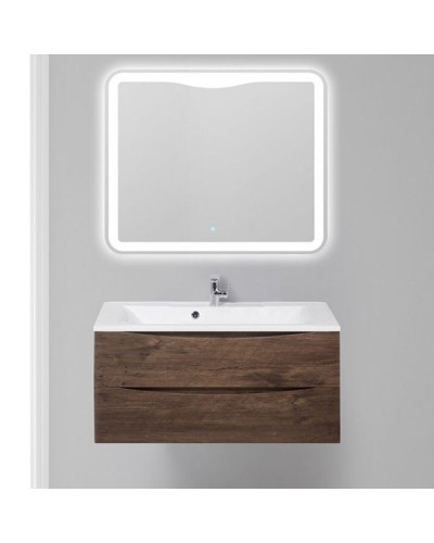 Тумба под раковину BelBagno Marino 100 MARINO-1000-2C-SO-RW-P подвесная Rovere Moro