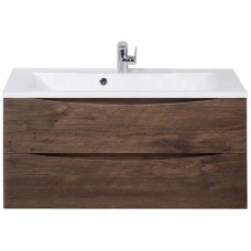 Тумба под раковину BelBagno Marino 100 MARINO-1000-2C-SO-RW-P подвесная Rovere Moro