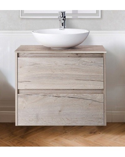 Тумба под раковину BelBagno Kraft 60 KRAFT-600-2C-SO-RGB подвесная Rovere Galifax Bianco