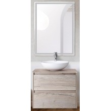 Тумба под раковину BelBagno Kraft 60 KRAFT-600-2C-SO-RGB подвесная Rovere Galifax Bianco