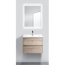 Тумба под раковину BelBagno Kraft 60 KRAFT-600-2C-SO-RGB подвесная Rovere Galifax Bianco