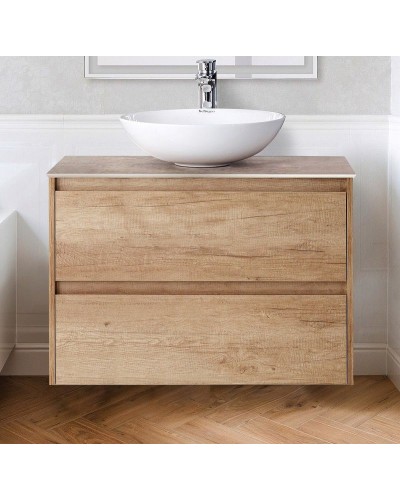 Тумба под раковину BelBagno Kraft 70 KRAFT-700-2C-SO-RNN подвесная Rovere Nebrasca Nature