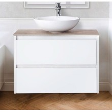 Тумба под раковину BelBagno Kraft 70 KRAFT-700-2C-SO-BO подвесная Bianco Opaco