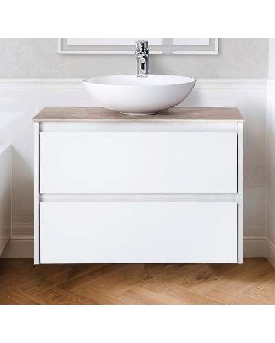 Тумба под раковину BelBagno Kraft 70 KRAFT-700-2C-SO-BO подвесная Bianco Opaco