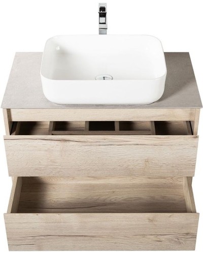 Тумба под раковину BelBagno Kraft 70 KRAFT-700-2C-SO-RGB подвесная Rovere Galifax Bianco