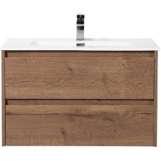 Тумба под раковину BelBagno Kraft 70 KRAFT-700-2C-SO-RT подвесная Rovere Tabacco