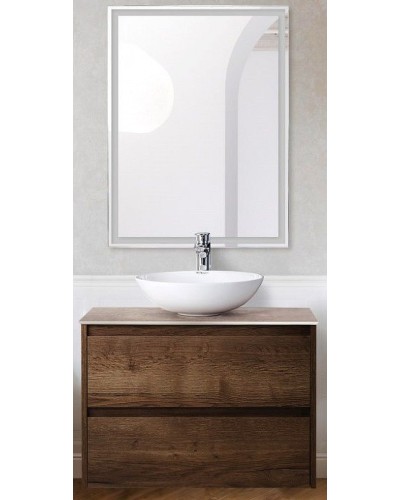 Тумба под раковину BelBagno Kraft 70 KRAFT-700-2C-SO-RT подвесная Rovere Tabacco