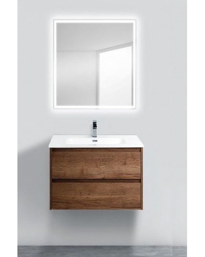 Тумба под раковину BelBagno Kraft 70 KRAFT-700-2C-SO-RT подвесная Rovere Tabacco