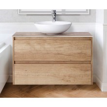 Тумба под раковину BelBagno Kraft 80 KRAFT-800-2C-SO-RNN подвесная Rovere Nebrasca Nature