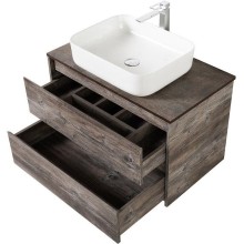 Тумба под раковину BelBagno Kraft 80 KRAFT-800-2C-SO-PP подвесная Pino Pasadena