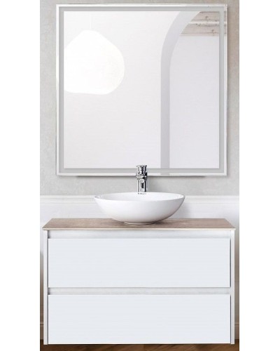 Тумба под раковину BelBagno Kraft 80 KRAFT-800-2C-SO-BO подвесная Bianco Opaco