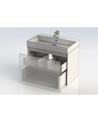 Тумба орех 69,5 см Aquanet Нью-Йорк 00203946