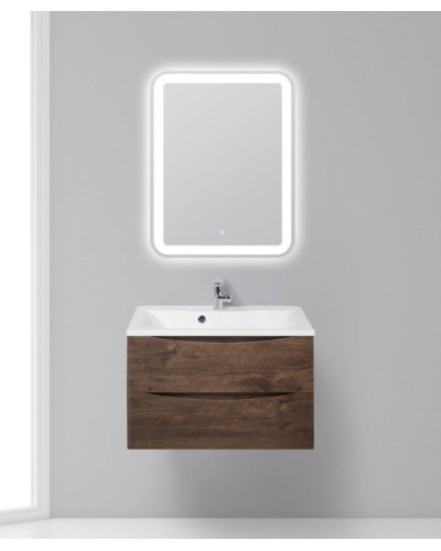 Тумба под раковину BelBagno Marino 75 MARINO-750-2C-SO-RW-P подвесная Rovere Moro