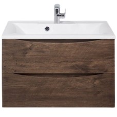 Тумба под раковину BelBagno Marino 75 MARINO-750-2C-SO-RW-P подвесная Rovere Moro