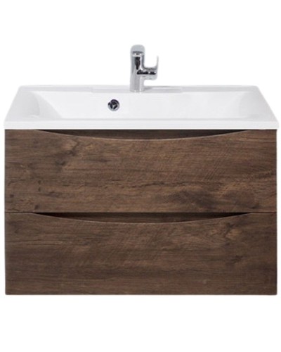 Тумба под раковину BelBagno Marino 75 MARINO-750-2C-SO-RW-P подвесная Rovere Moro