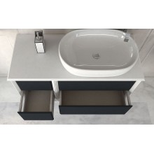 Тумба Cezares Bellagio 35 54718 подвесная Grafite