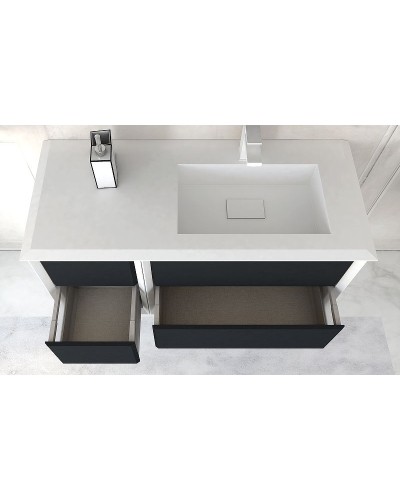 Тумба Cezares Bellagio 35 54718 подвесная Grafite