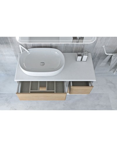 Тумба Cezares Bellagio 35 54719 подвесная Rovere tabacco