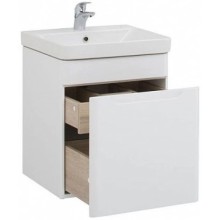 Тумба белый глянец 48,8 см Aquanet София 00201745