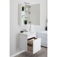 Тумба белый глянец 48,8 см Aquanet София 00201745