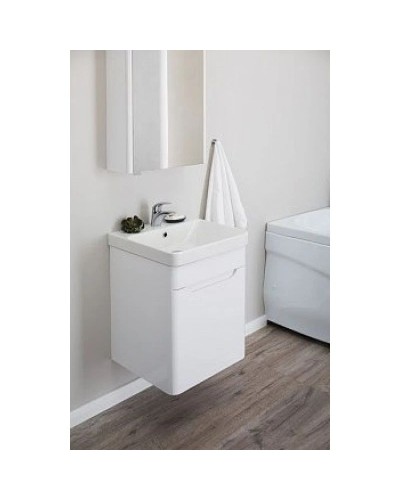 Тумба белый глянец 48,8 см Aquanet София 00201745