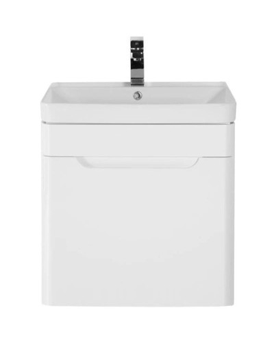 Тумба белый глянец 59 см Aquanet София 00196956