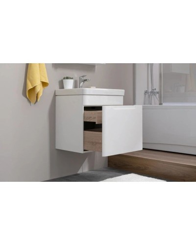 Тумба белый глянец 59 см Aquanet София 00196956