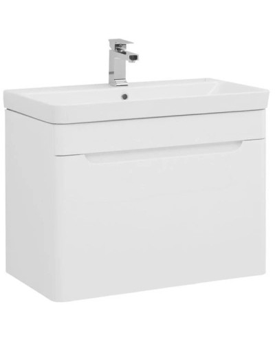 Тумба белый глянец 78,5 см Aquanet София 00199869